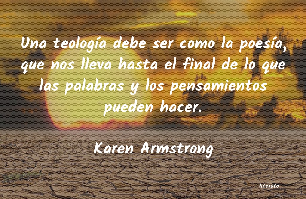 frases de Karen Armstrong