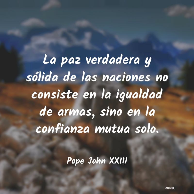 Frases de Pope John XXIII