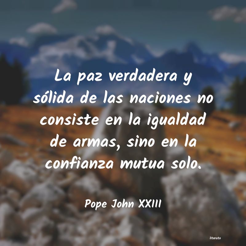 frases de Pope John XXIII