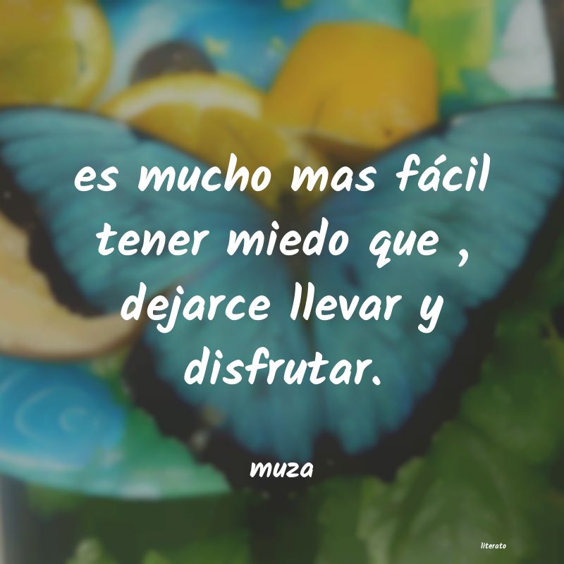 Frases de muza