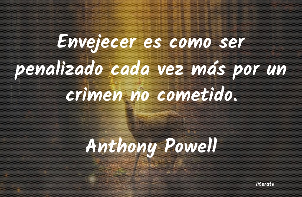 Frases de Anthony Powell