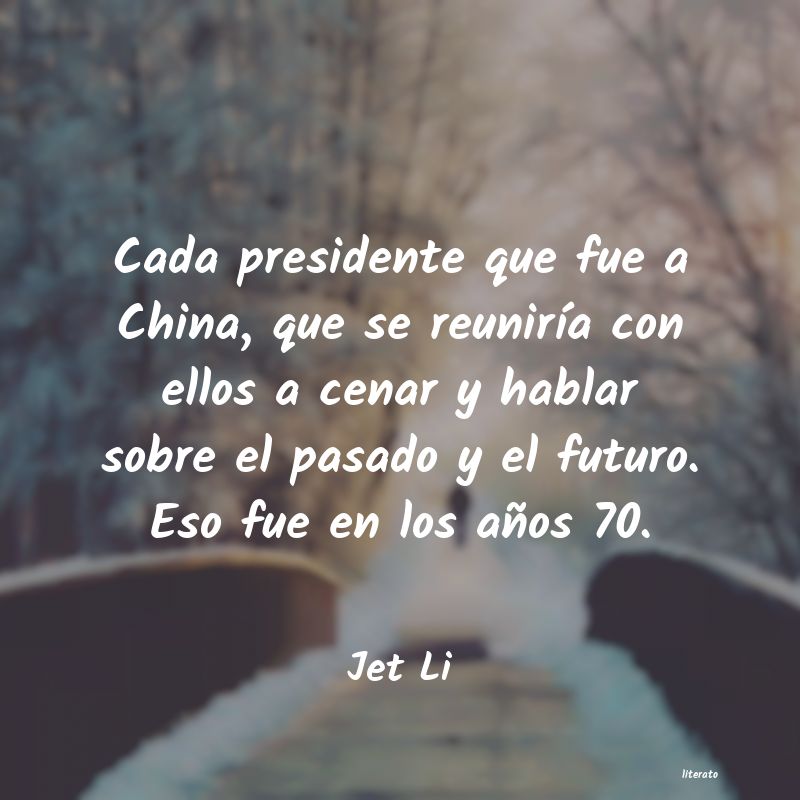 frases de Jet Li