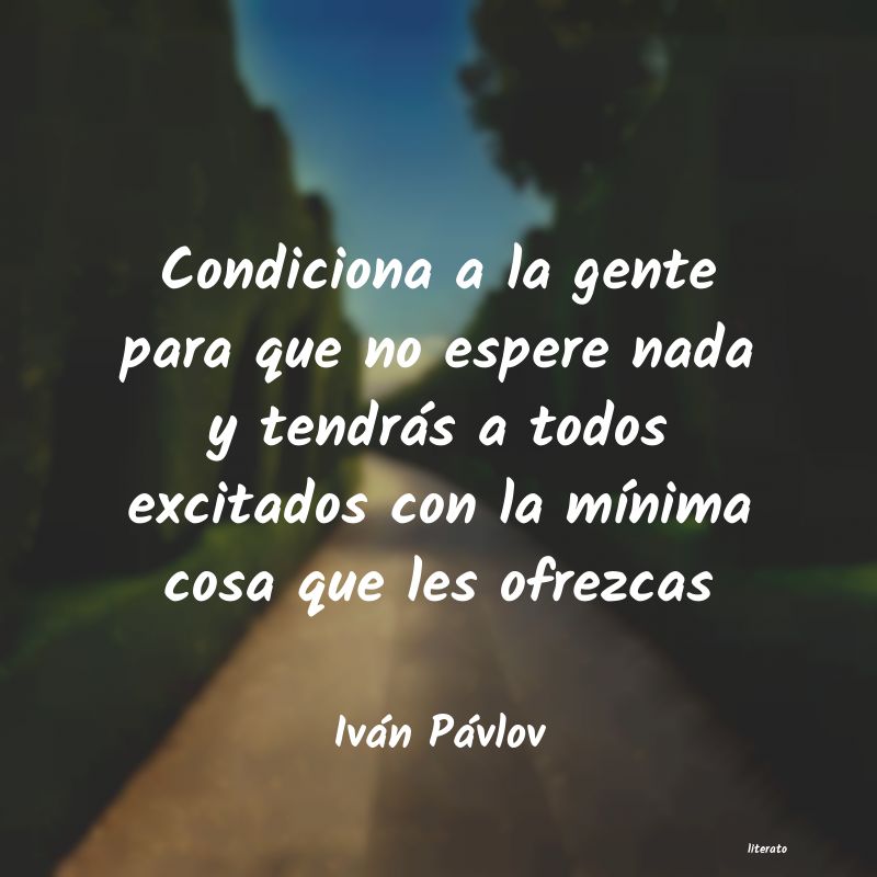 Frases de Iván Pávlov