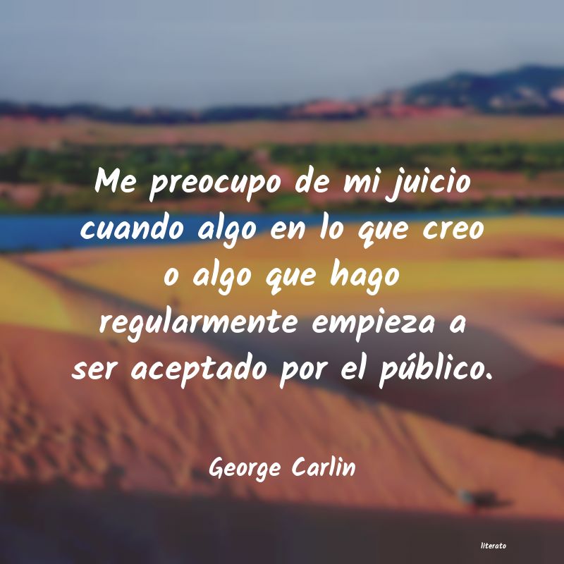 Frases de George Carlin