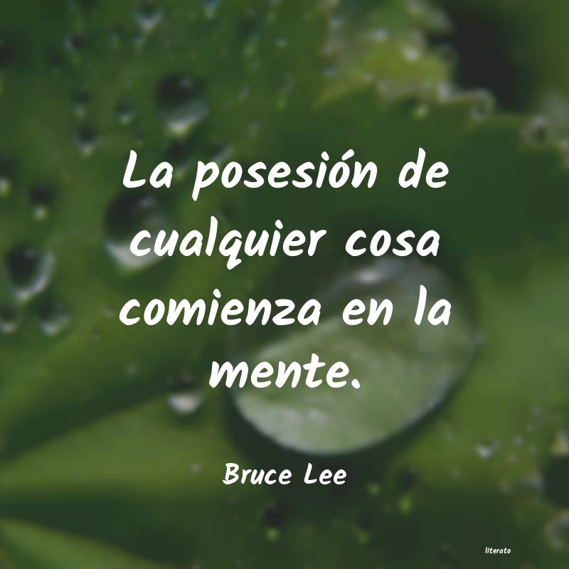 Frases de Bruce Lee