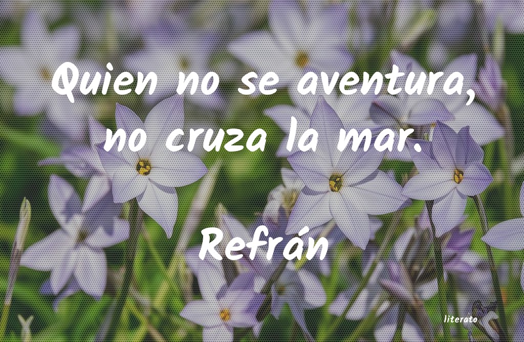 Frases de Refrán