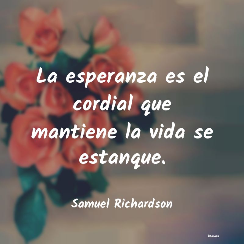 Frases de Samuel Richardson