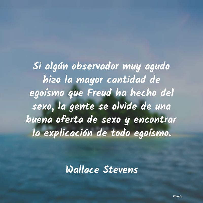 frases de Wallace Stevens