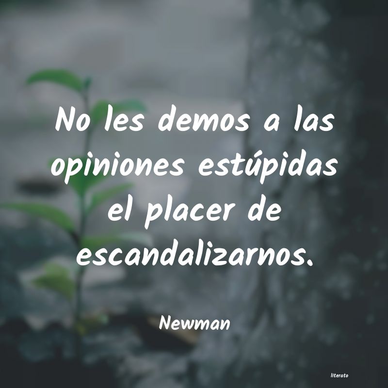 frases de Newman