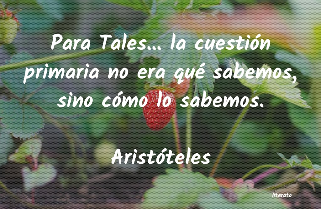 Frases de Aristóteles