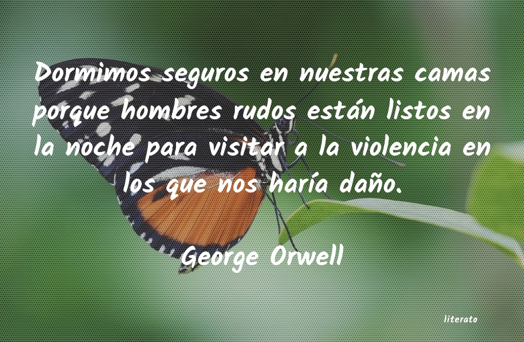 frases de George Orwell