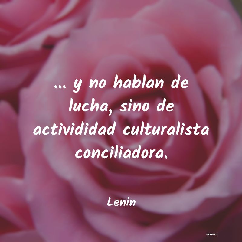 Frases de Lenin