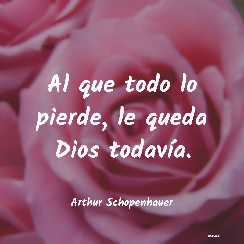 Frases de Arthur Schopenhauer