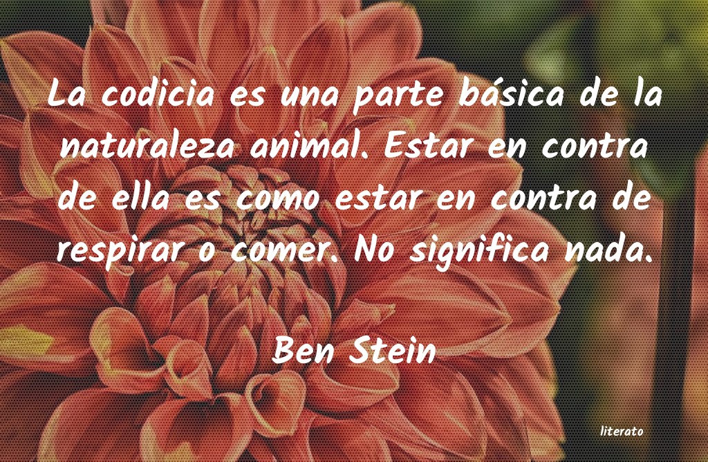 frases de Ben Stein