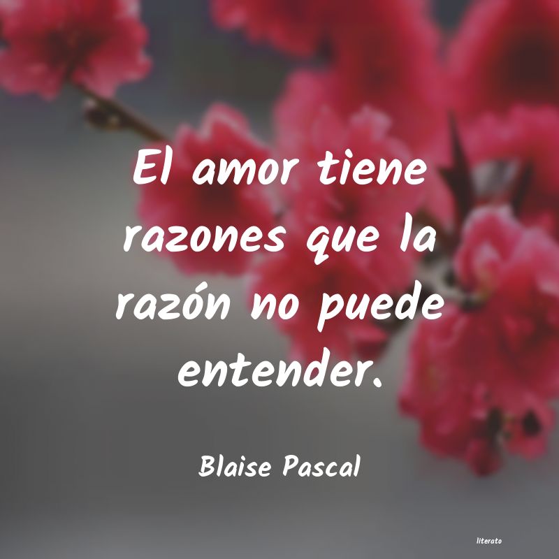 Frases de Blaise Pascal