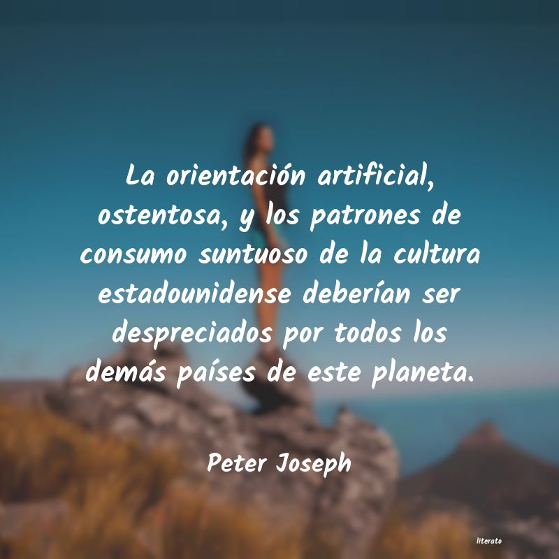 Frases de Peter Joseph