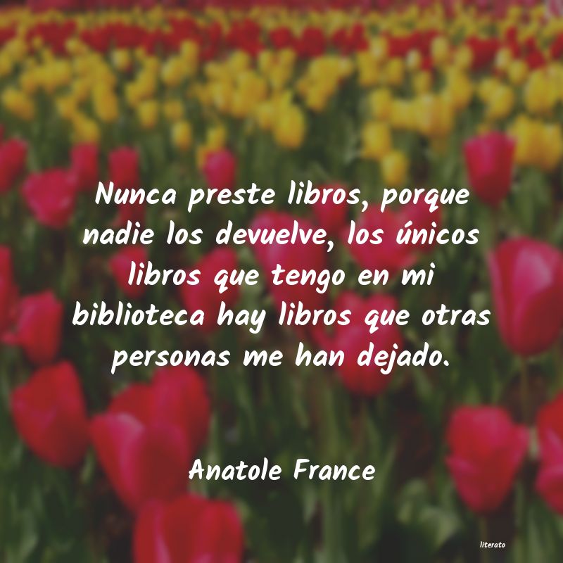 Frases de Anatole France