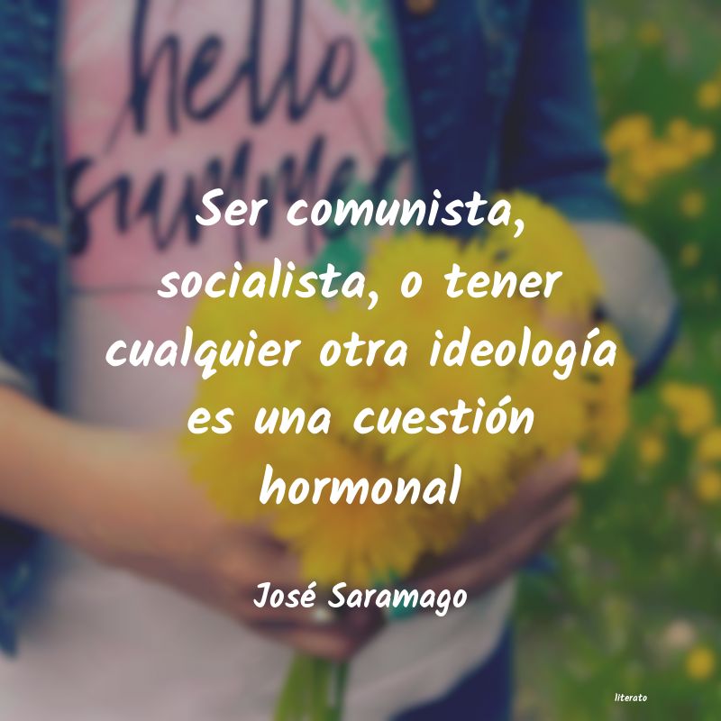 soy un comunista hormonal