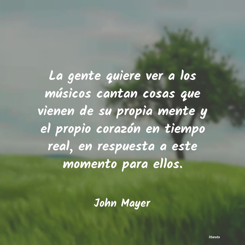 Frases de John Mayer