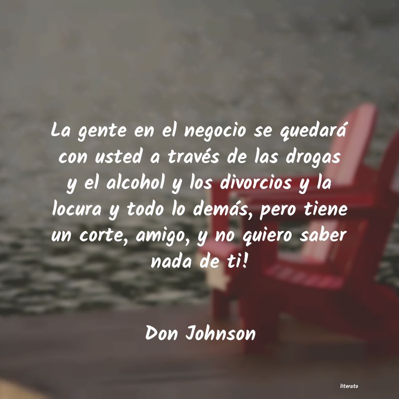 Frases de Don Johnson