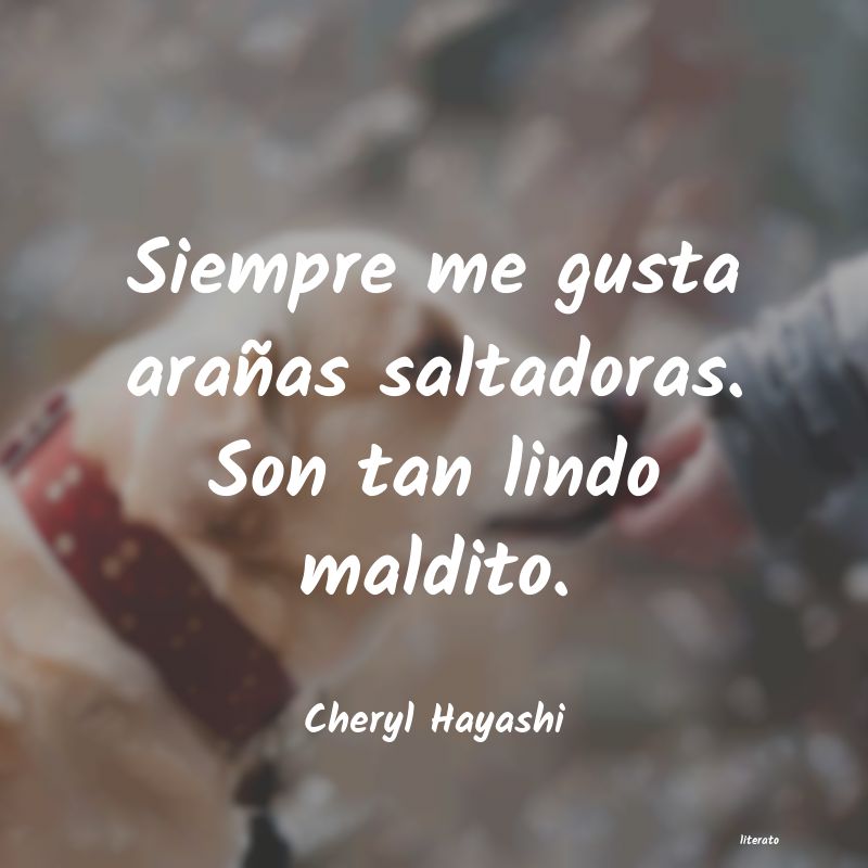 frases de Cheryl Hayashi