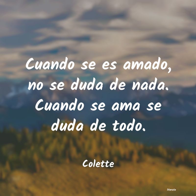 Frases de Colette