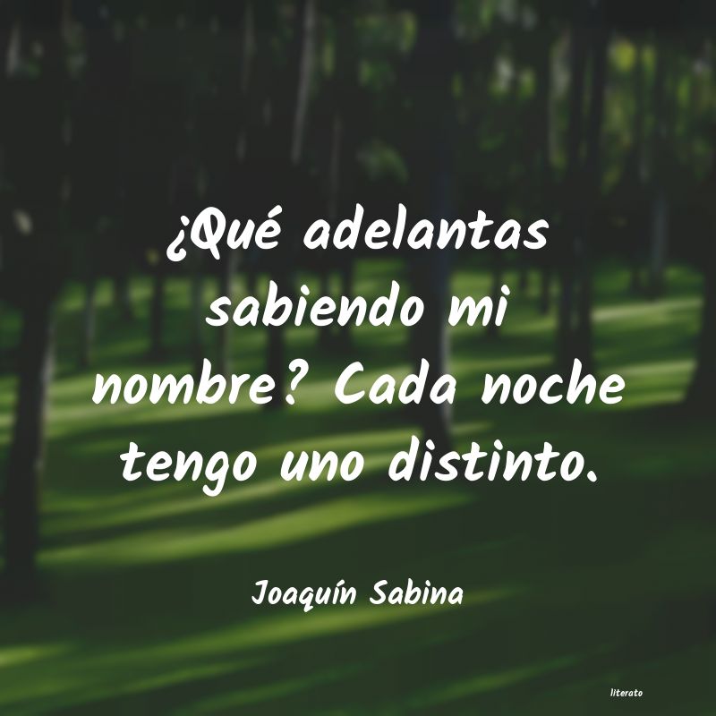 Frases de Joaquín Sabina