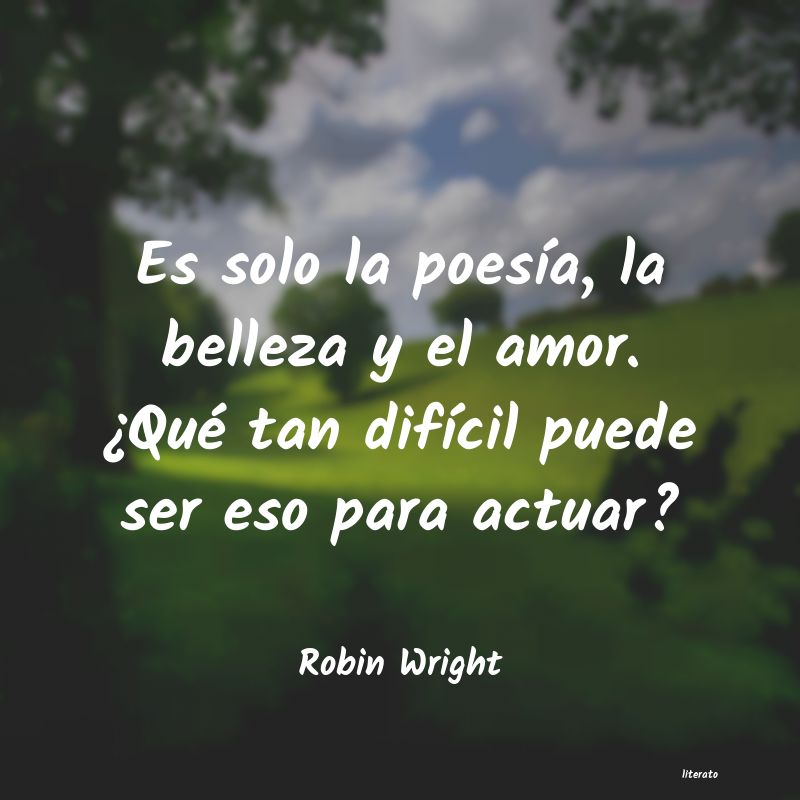 Frases de Robin Wright