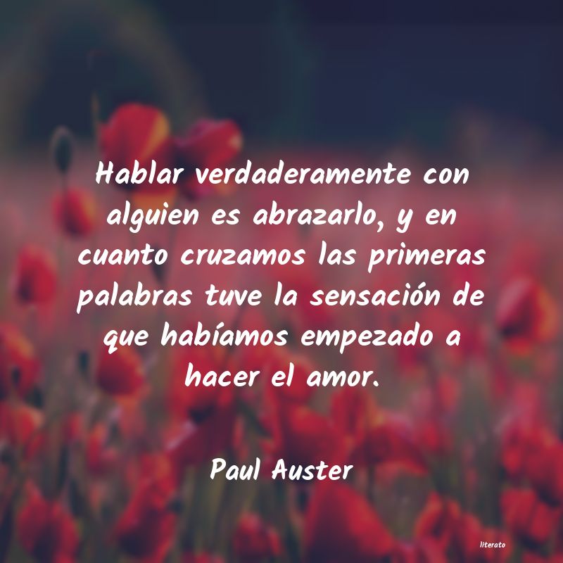 Frases de Paul Auster