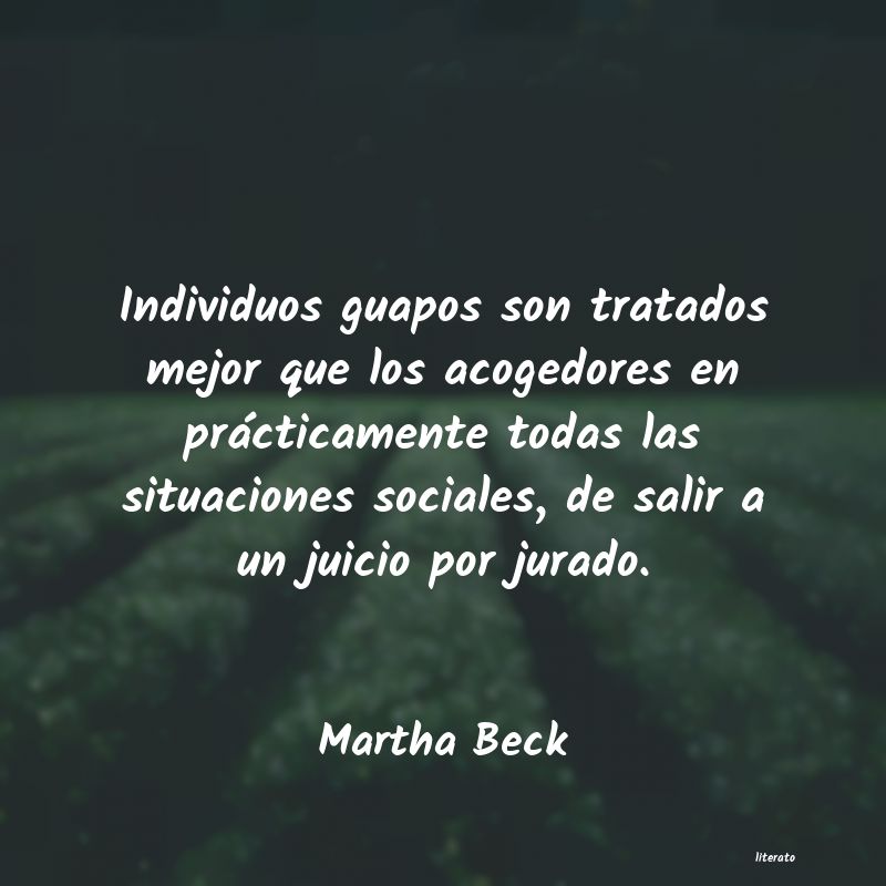 frases de Martha Beck