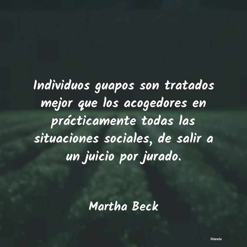 Frases de Martha Beck