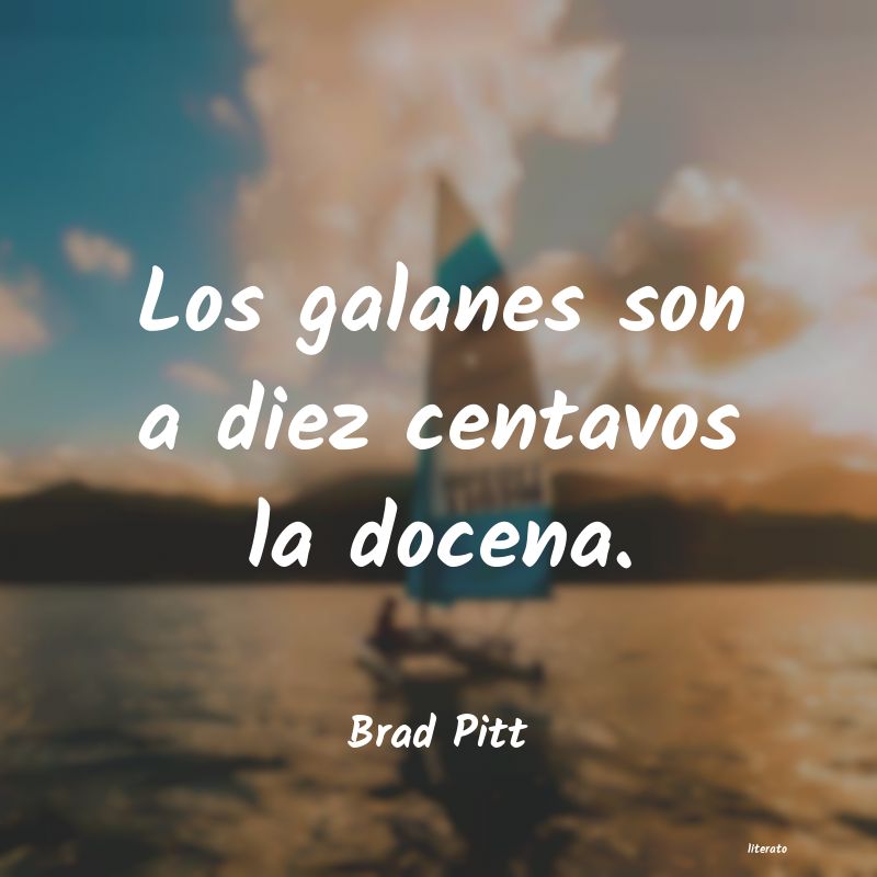 frases de Brad Pitt