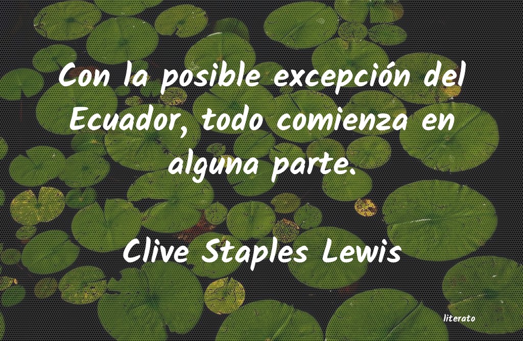 Frases de Clive Staples Lewis