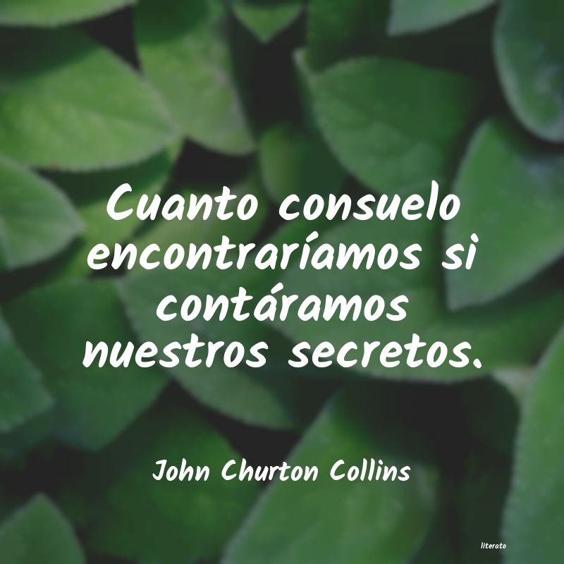 Frases de John Churton Collins