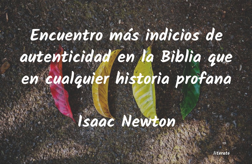 Frases de Isaac Newton