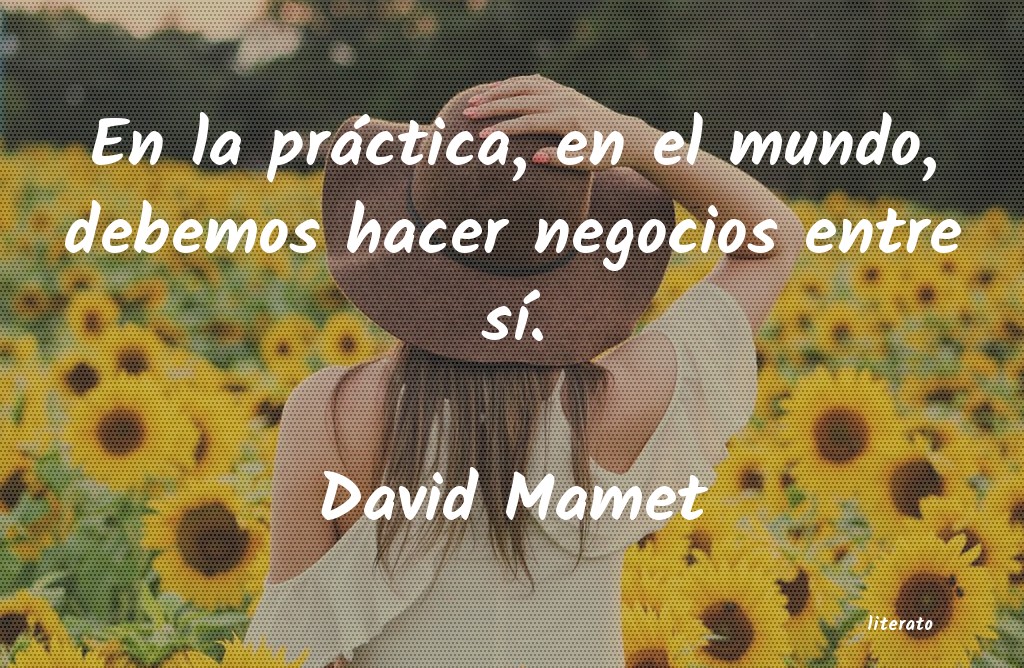 Frases de David Mamet