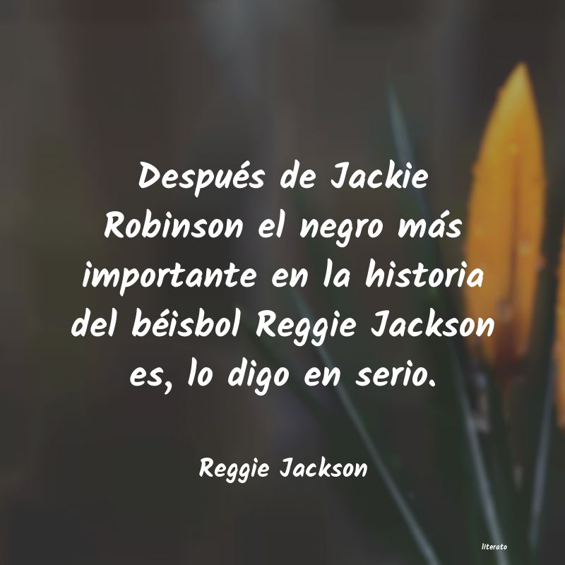 frases de Reggie Jackson