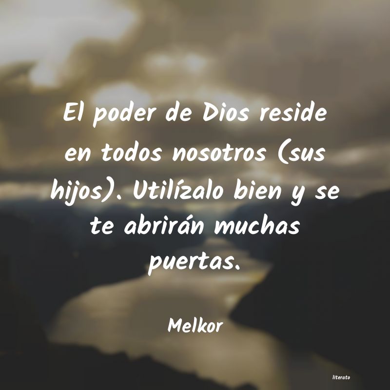 Frases de Melkor