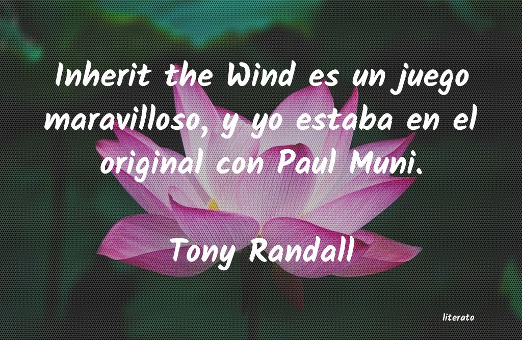 Frases de Tony Randall