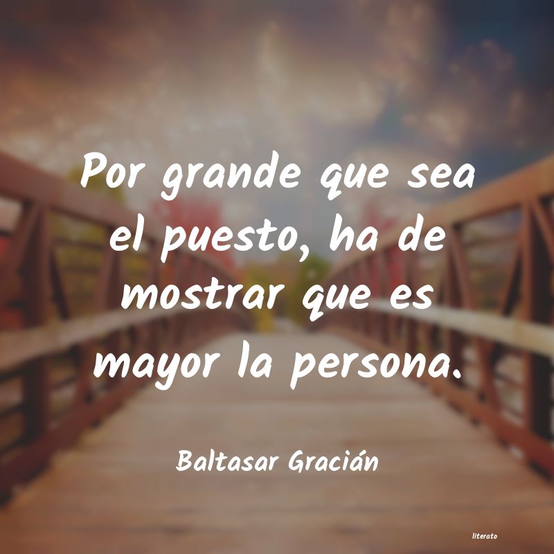 Frases de Baltasar Gracián