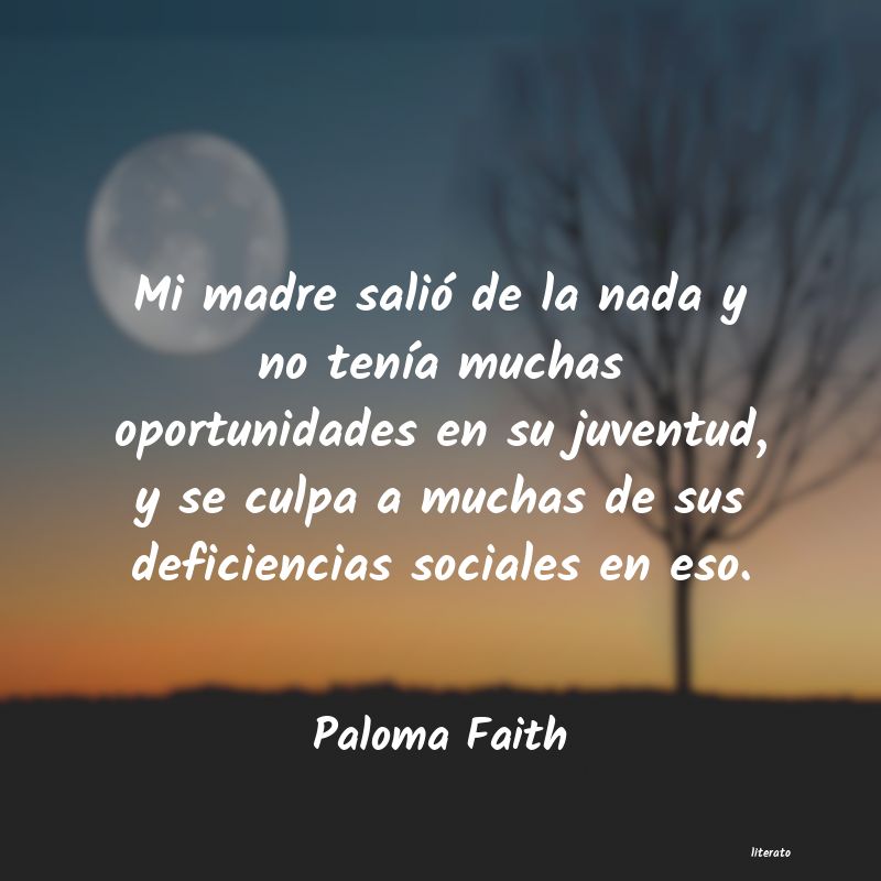 frases de Paloma Faith