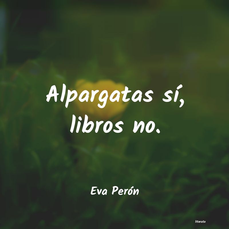 Frases de Eva Perón