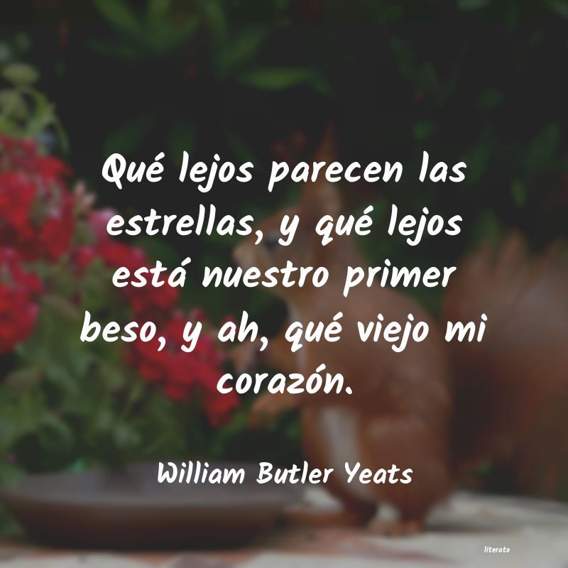 frases de William Butler Yeats