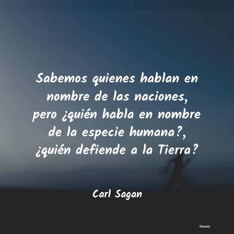 Frases de Carl Sagan