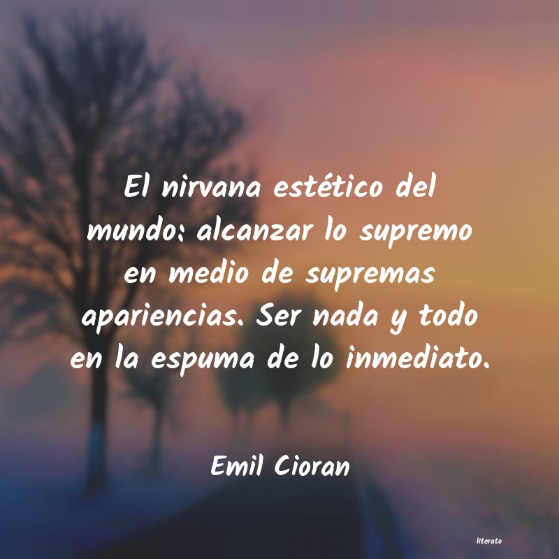 Frases de Emil Cioran