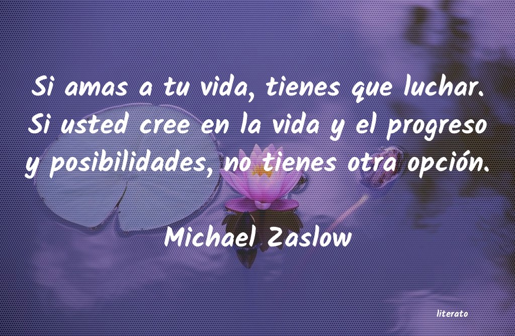 Frases de Michael Zaslow