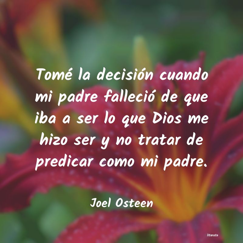 procede como dios