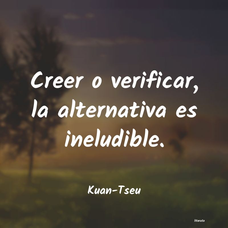 frases de Kuan-Tseu