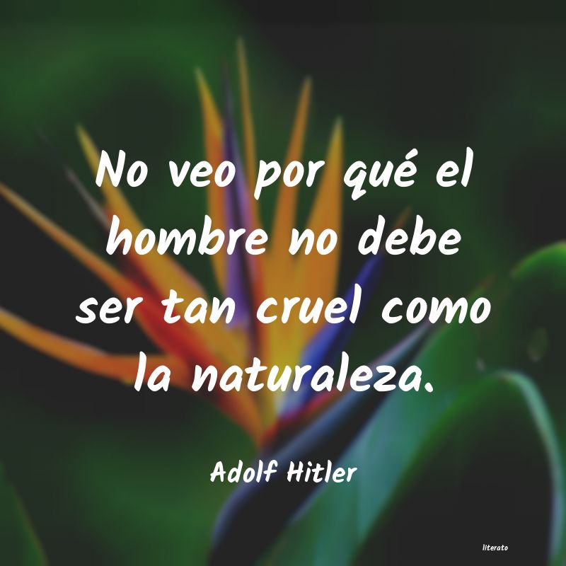 Frases de Adolf Hitler