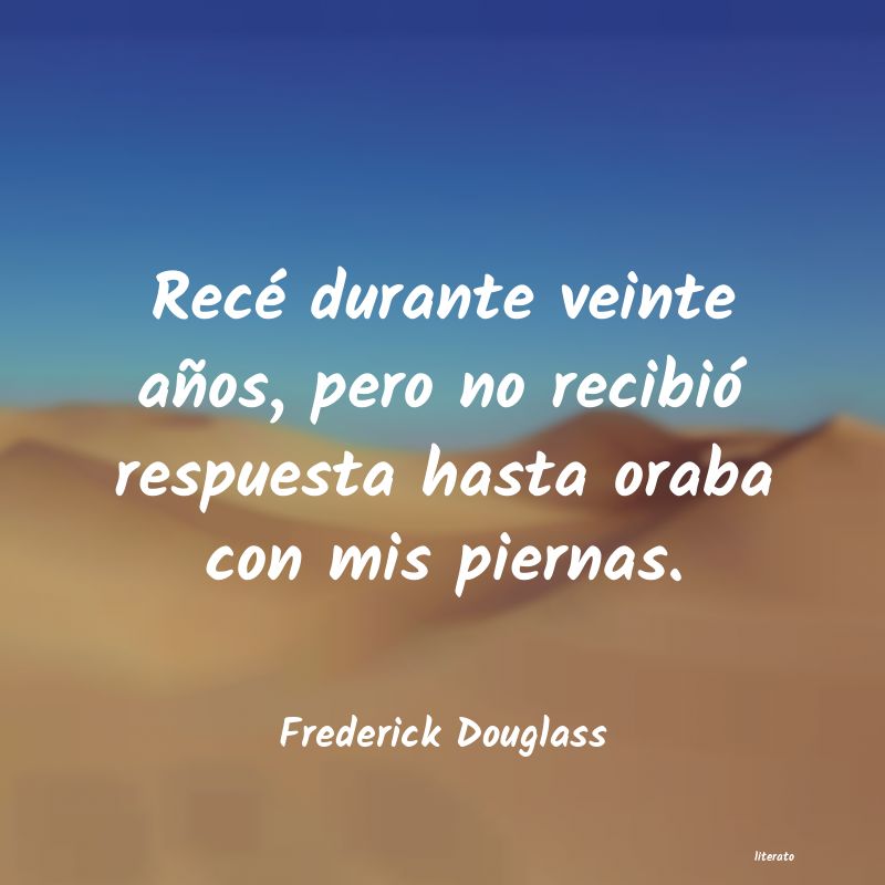 frases de Frederick Douglass